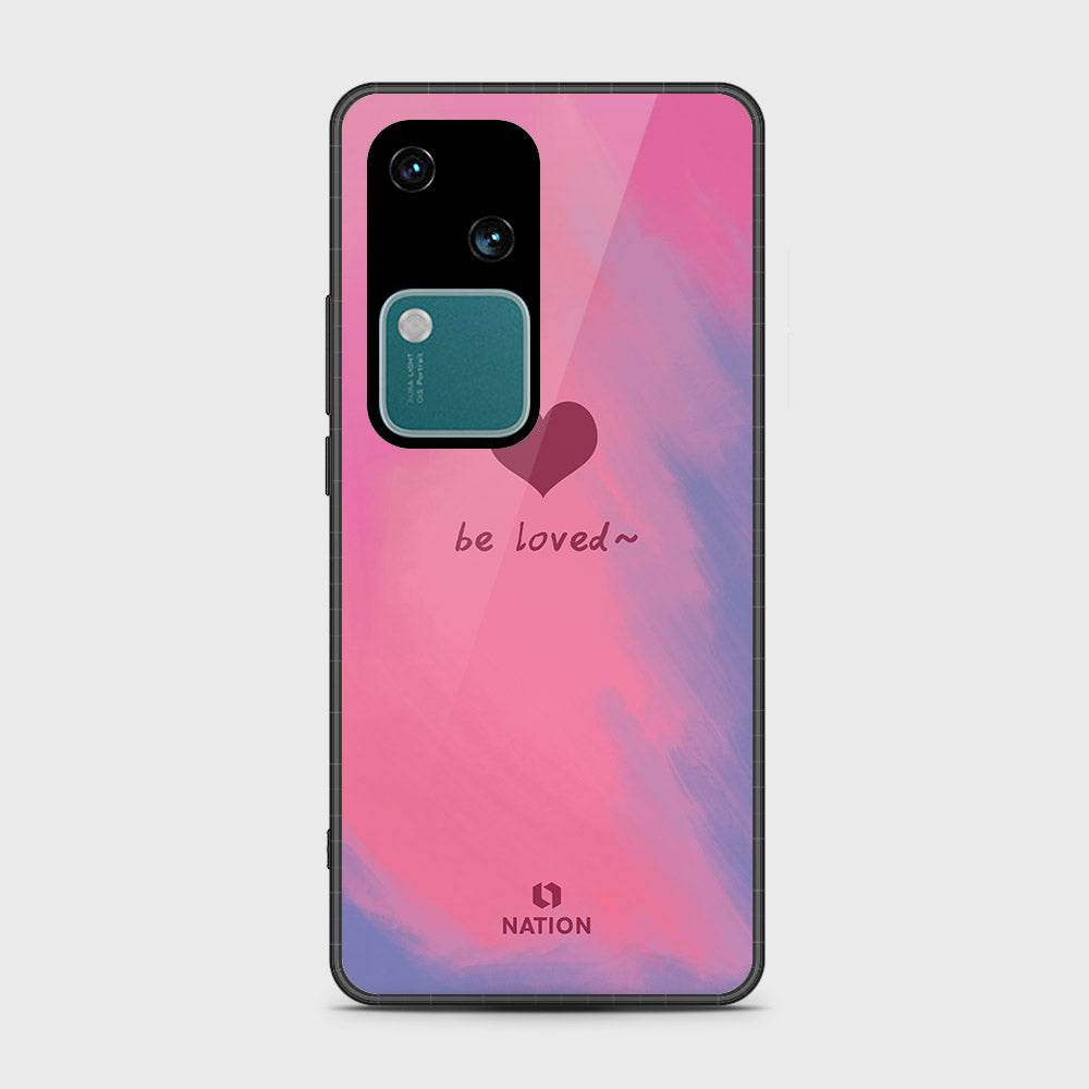 Vivo V30 Cover- Onation Heart Series - HQ Premium Shine Durable Shatterproof Case - Futurestore.pk