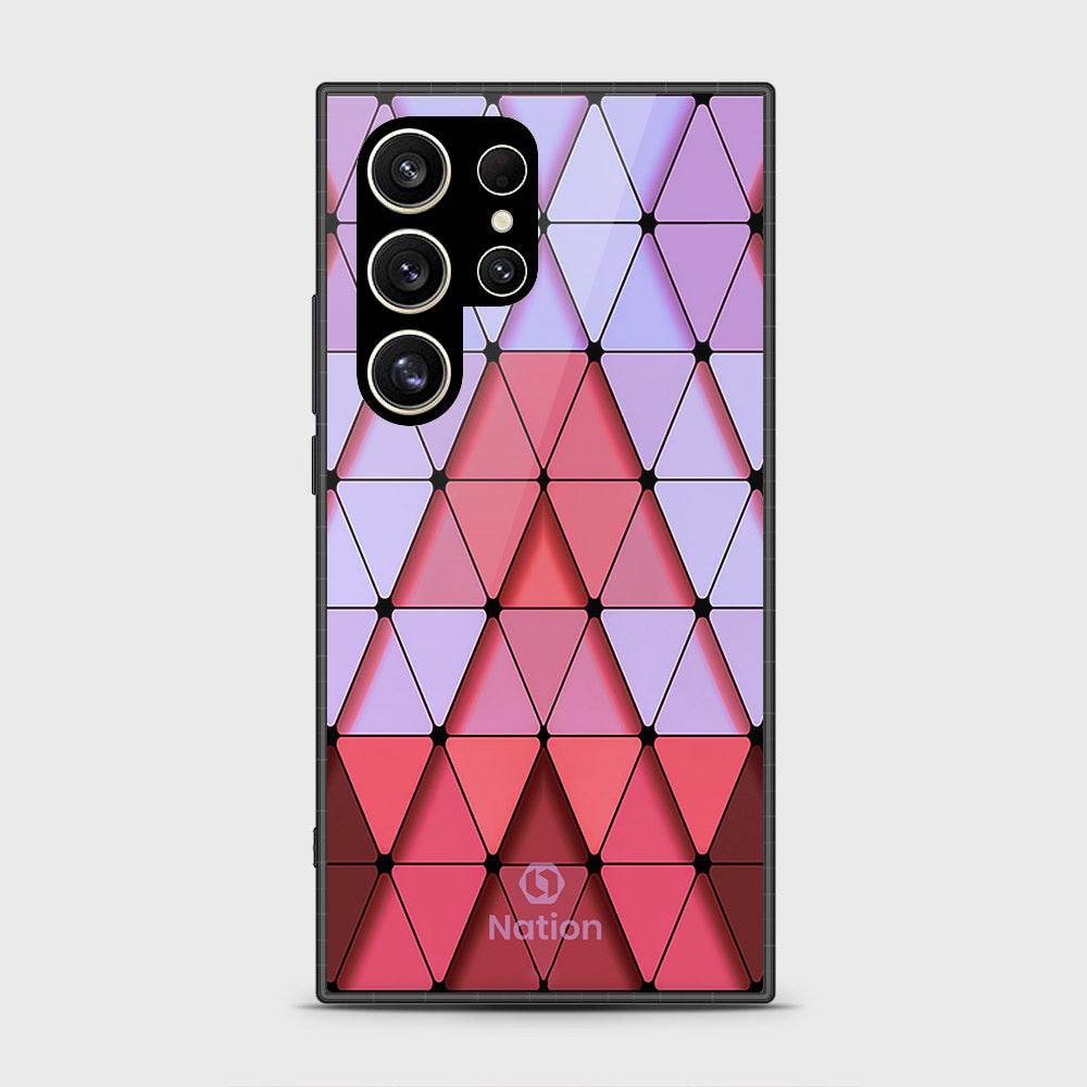 Samsung Galaxy S24 Ultra Cover- Onation Pyramid Series - HQ Premium Shine Durable Shatterproof Case Design4