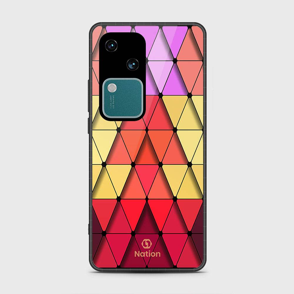 Vivo V30 Cover- Onation Pyramid Series - HQ Premium Shine Durable Shatterproof Case - Futurestore.pk