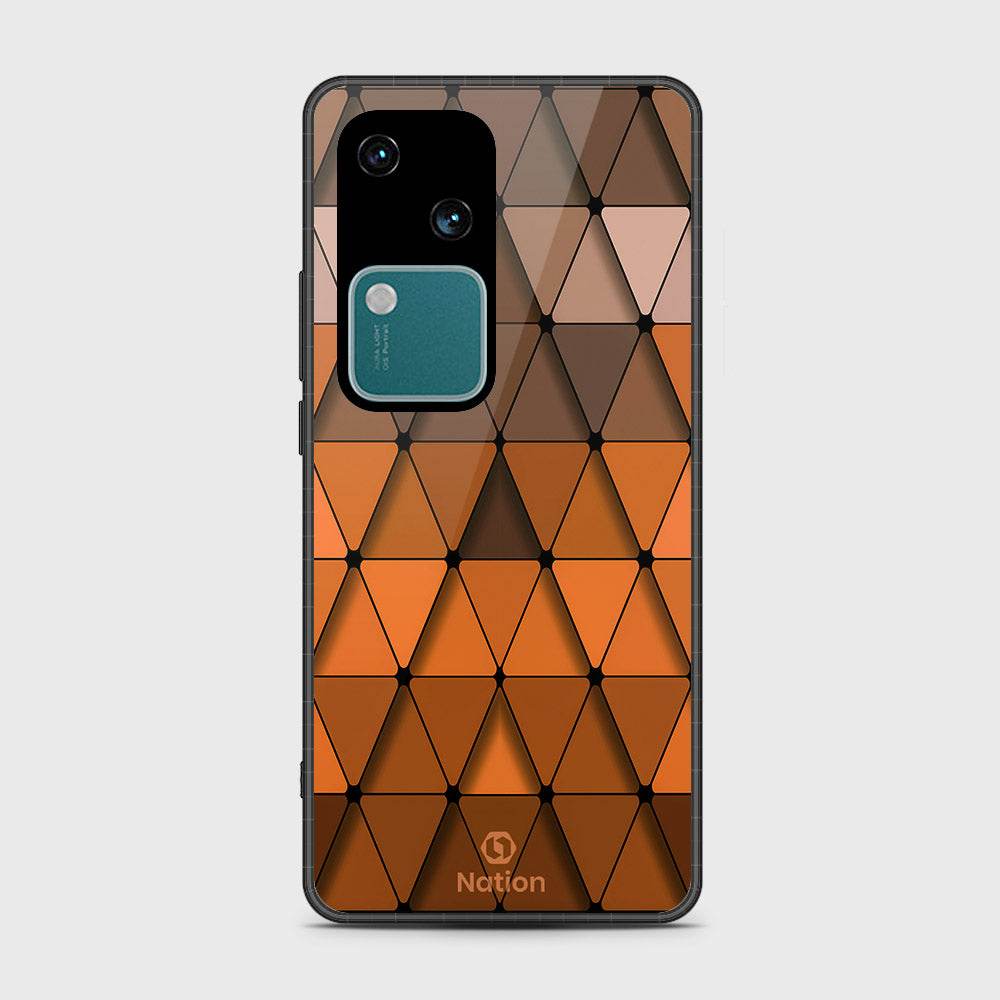 Vivo V30 Cover- Onation Pyramid Series - HQ Premium Shine Durable Shatterproof Case - Futurestore.pk