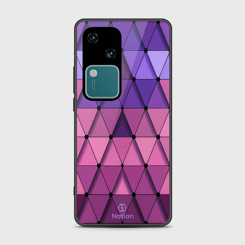 Vivo V30 Cover- Onation Pyramid Series - HQ Premium Shine Durable Shatterproof Case - Futurestore.pk
