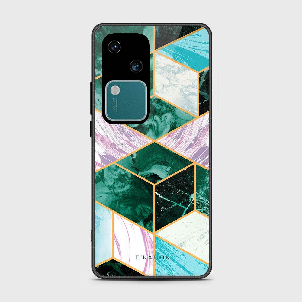 Vivo V30 Cover- O'Nation Shades of Marble Series - HQ Premium Shine Durable Shatterproof Case - Futurestore.pk