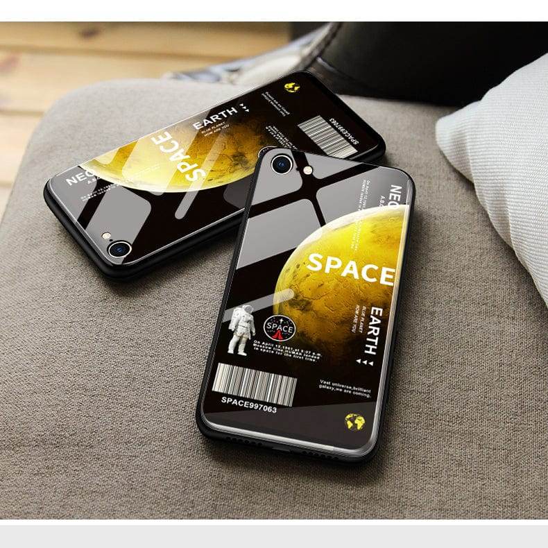 iPhone 13 Cover - Limitless Series - HQ Ultra Shine Premium Infinity Glass Soft Silicon Borders Case - Futurestore.pk