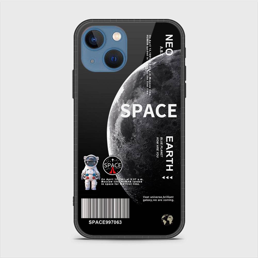 iPhone 13 Cover - Limitless Series - HQ Ultra Shine Premium Infinity Glass Soft Silicon Borders Case - Futurestore.pk