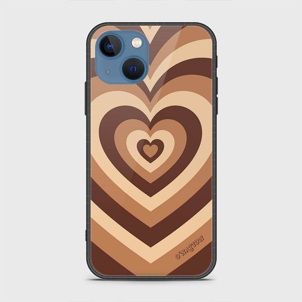 iPhone 13 Cover - O'Nation Heartbeat Series - HQ Ultra Shine Premium Infinity Glass Soft Silicon Borders Case Design1