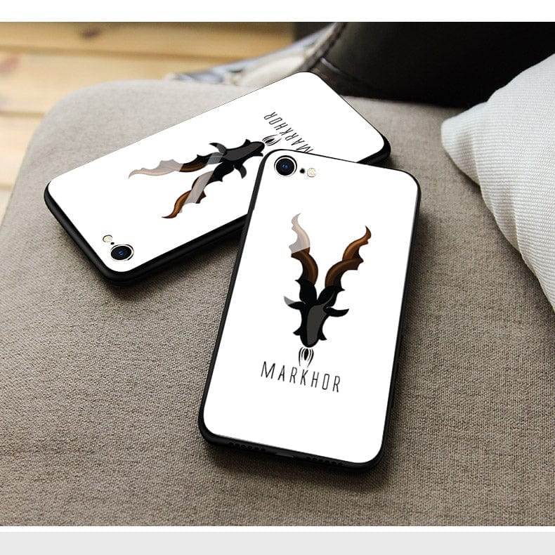 iPhone 13 Cover - Markhor Series - HQ Ultra Shine Premium Infinity Glass Soft Silicon Borders Case