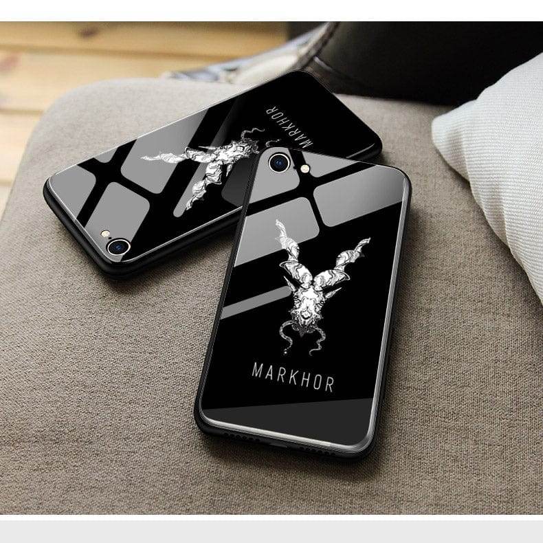 iPhone 13 Cover - Markhor Series - HQ Ultra Shine Premium Infinity Glass Soft Silicon Borders Case