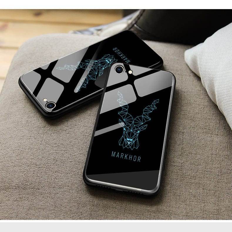 iPhone 11 Cover - Markhor Series - HQ Ultra Shine Premium Infinity Glass Soft Silicon Borders Case (Fast Delivery) - Futurestore.pk