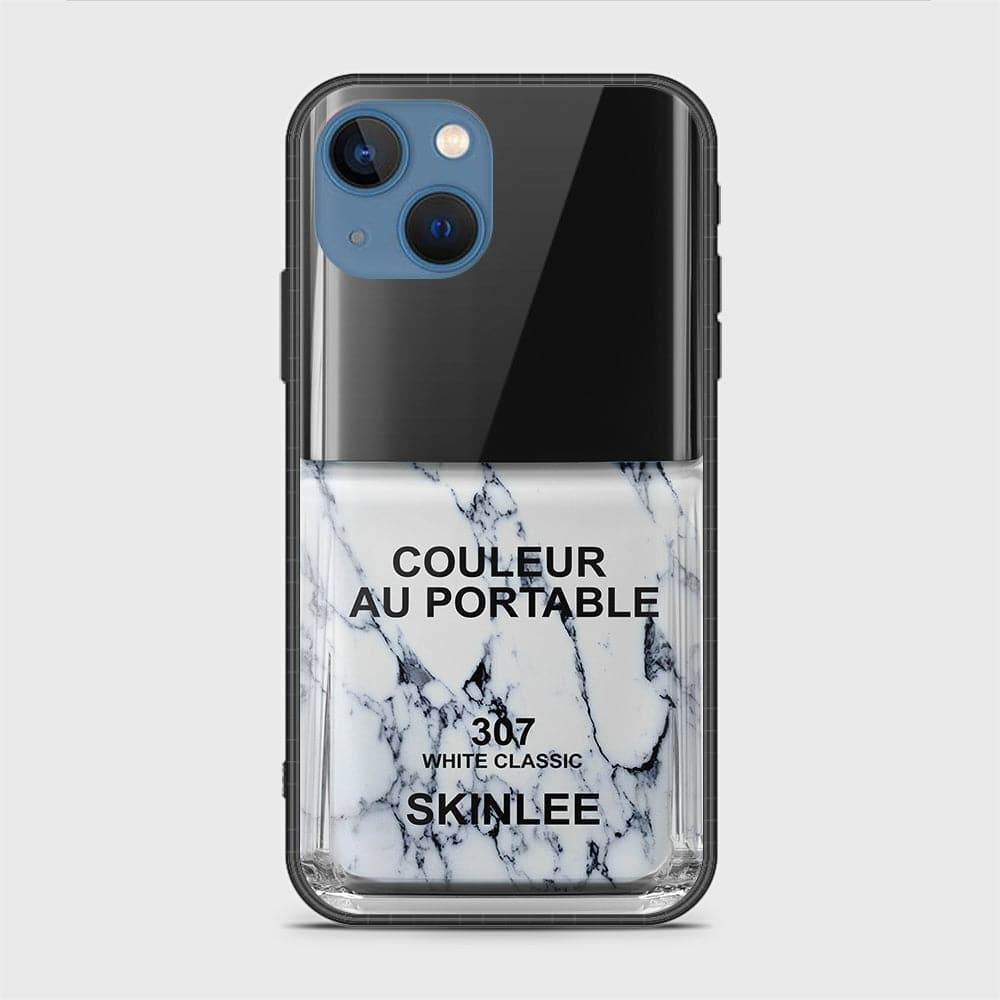 iPhone 13 Cover - Couleur Au Portable Series Series - HQ Ultra Shine Premium Infinity Glass Soft Silicon Borders Case Rounded Corner Style Design3