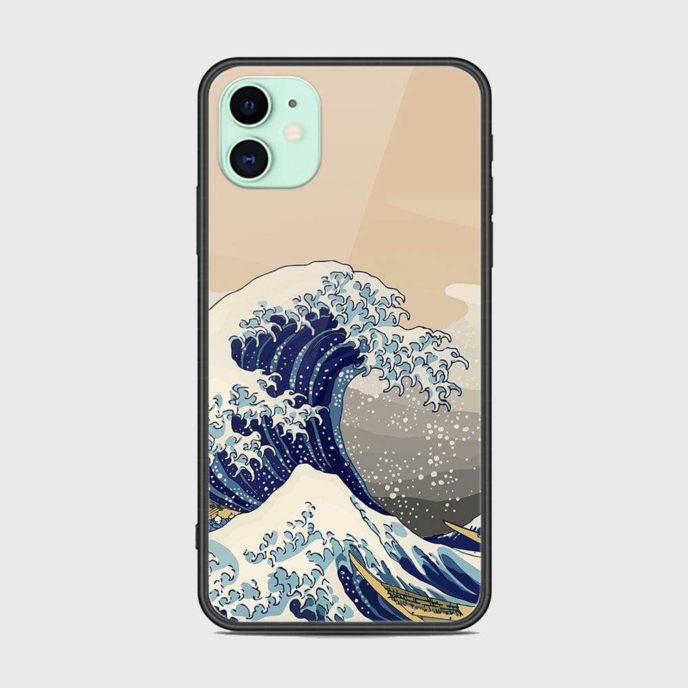 iPhone 11 Cover - Stellar Series - HQ Ultra Shine Premium Infinity Glass Soft Silicon Borders Case Rounded Corner Style Design2