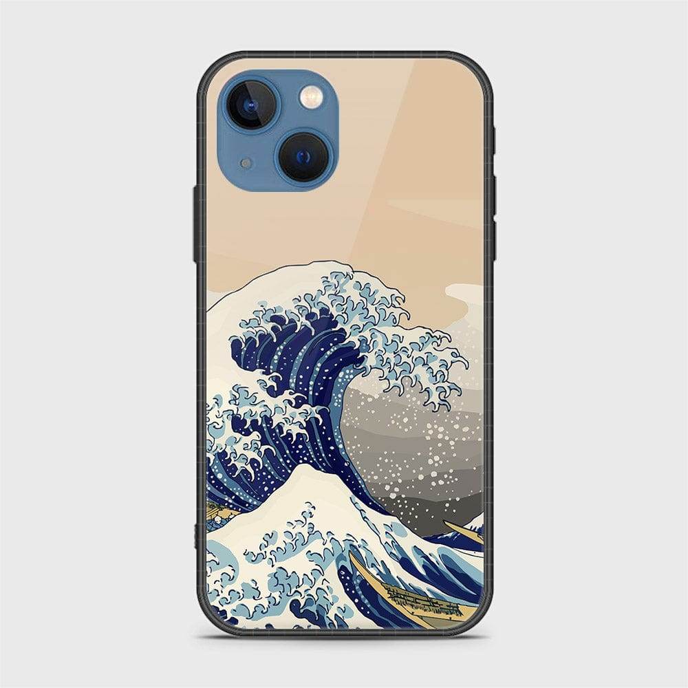 iPhone 13 Cover - Stellar Series - HQ Ultra Shine Premium Infinity Glass Soft Silicon Borders Case Design2