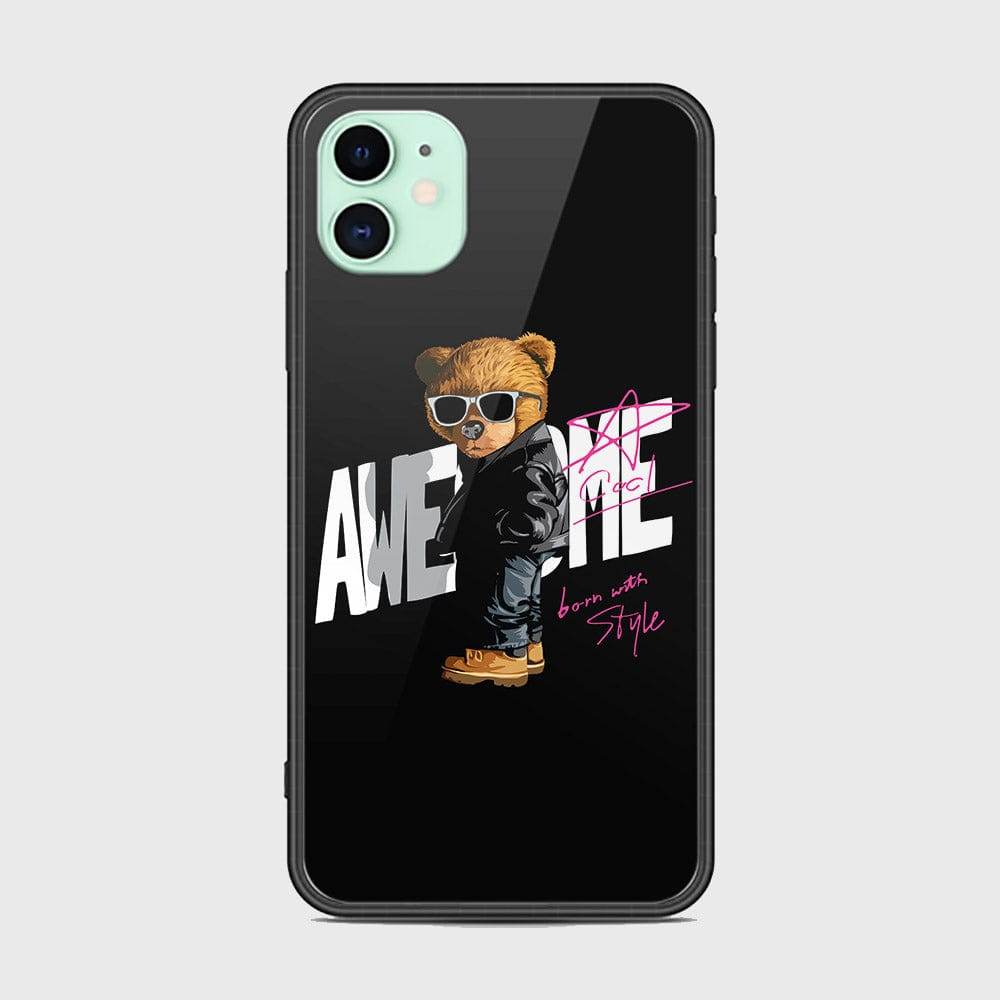 iPhone 11 Cover - Stellar Series - HQ Ultra Shine Premium Infinity Glass Soft Silicon Borders Case Rounded Corner Style Design6