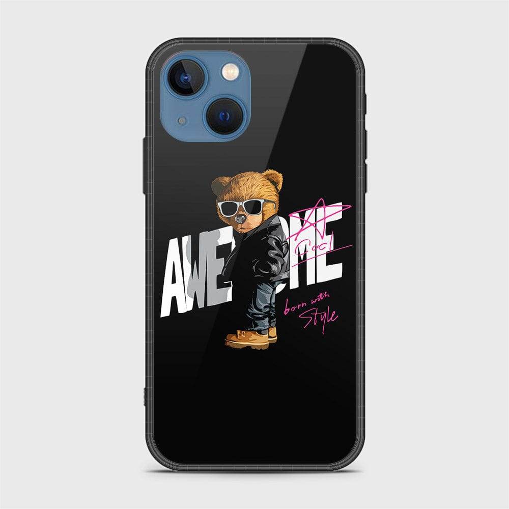 iPhone 13 Cover - Stellar Series - HQ Ultra Shine Premium Infinity Glass Soft Silicon Borders Case Design6