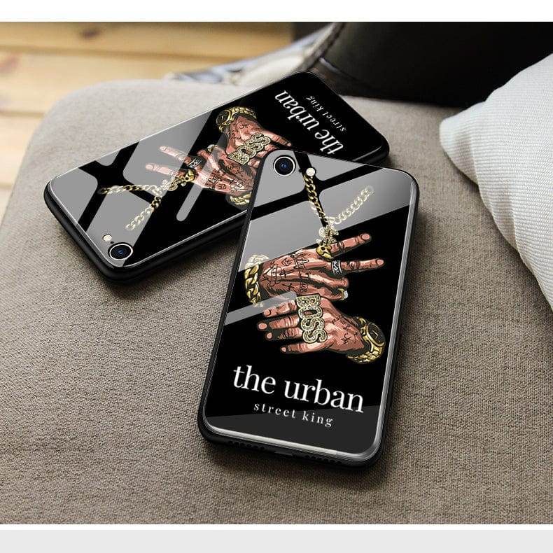 iPhone 11 Cover - Stellar Series - HQ Ultra Shine Premium Infinity Glass Soft Silicon Borders Case