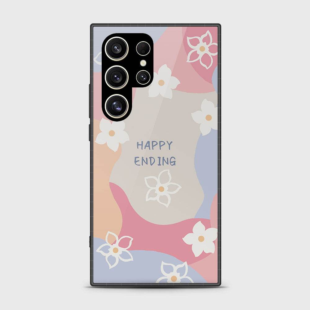 Samsung Galaxy S24 Ultra Cover- Happy Series - HQ Premium Shine Durable Shatterproof Case Design1