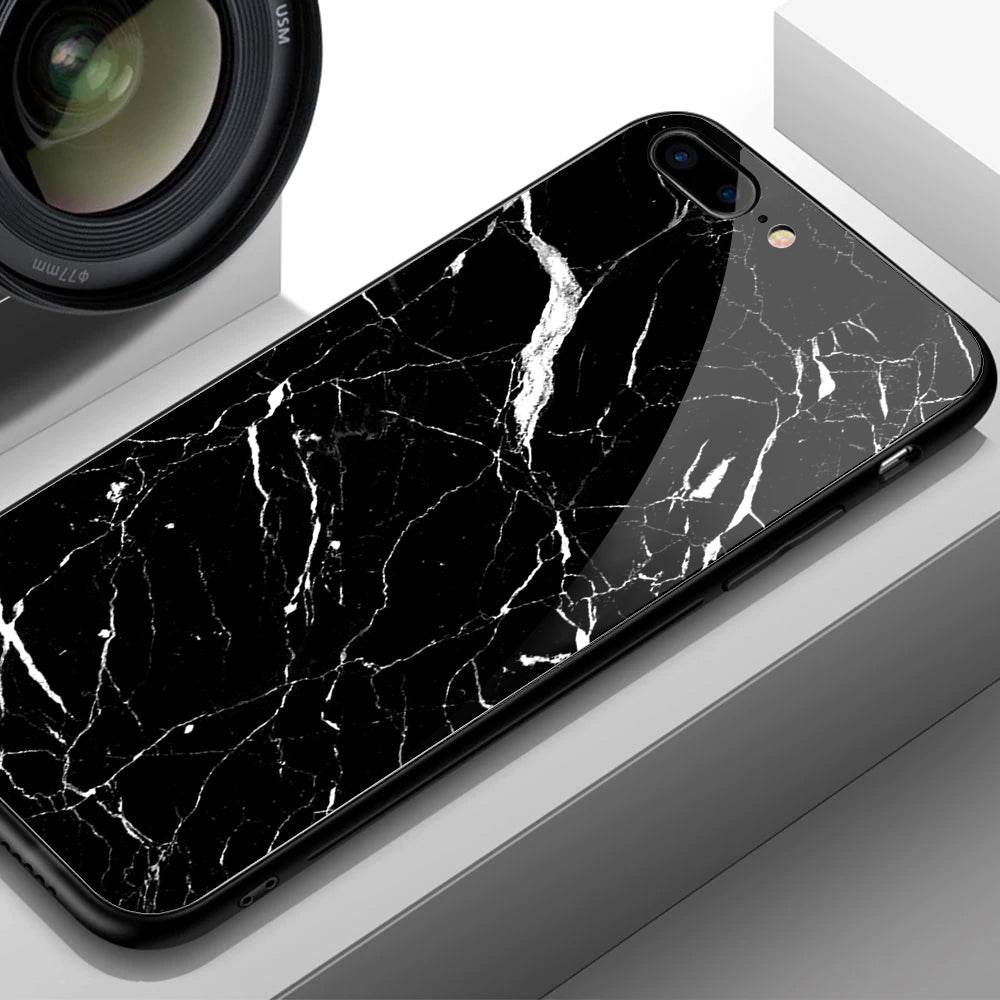 Realme 13 Plus 5G - Black Marble Series - HQ Premium Shine Durable Shatterproof Case - Futurestore.pk