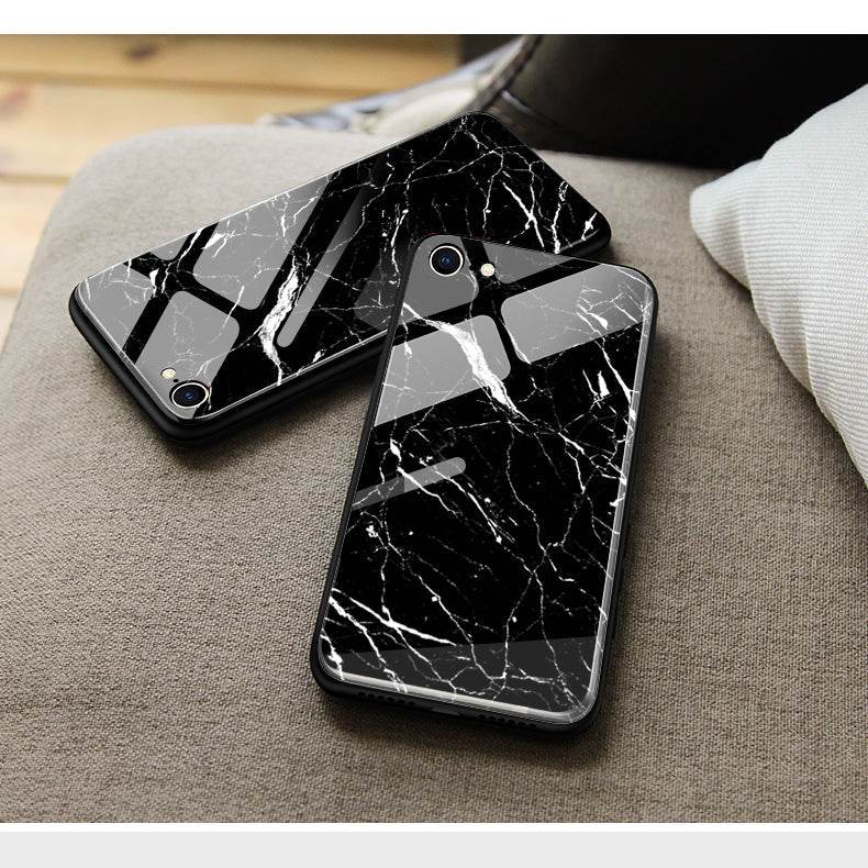 Samsung Galaxy S24 Ultra Cover- Black Marble Series - HQ Premium Shine Durable Shatterproof Case