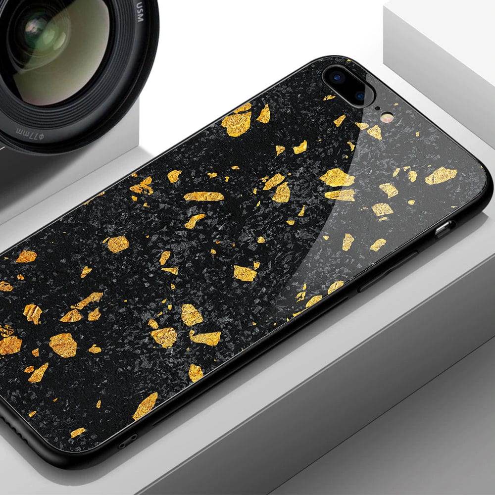 iPhone 13 Cover- Black Marble Series - HQ Ultra Shine Premium Infinity Glass Soft Silicon Borders Case - Futurestore.pk