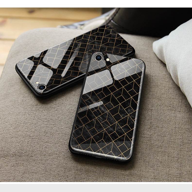 Realme 13 Plus 5G - Black Marble Series - HQ Premium Shine Durable Shatterproof Case - Futurestore.pk