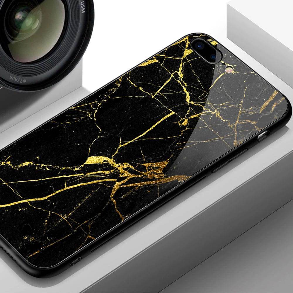 iPhone 13 Cover- Black Marble Series - HQ Ultra Shine Premium Infinity Glass Soft Silicon Borders Case - Futurestore.pk