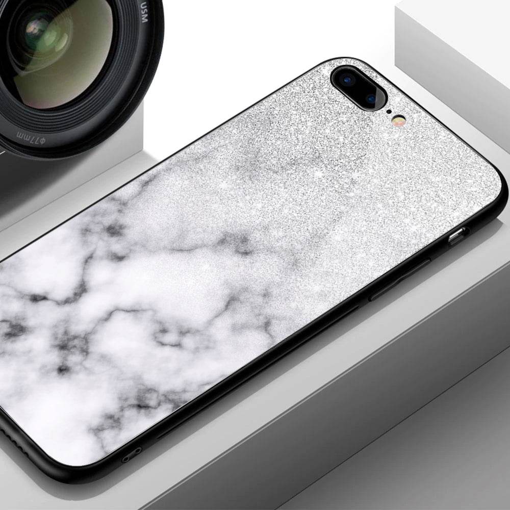 Oppo Reno 13 - White Marble Series - HQ Premium Shine Durable Shatterproof Case - Futurestore.pk