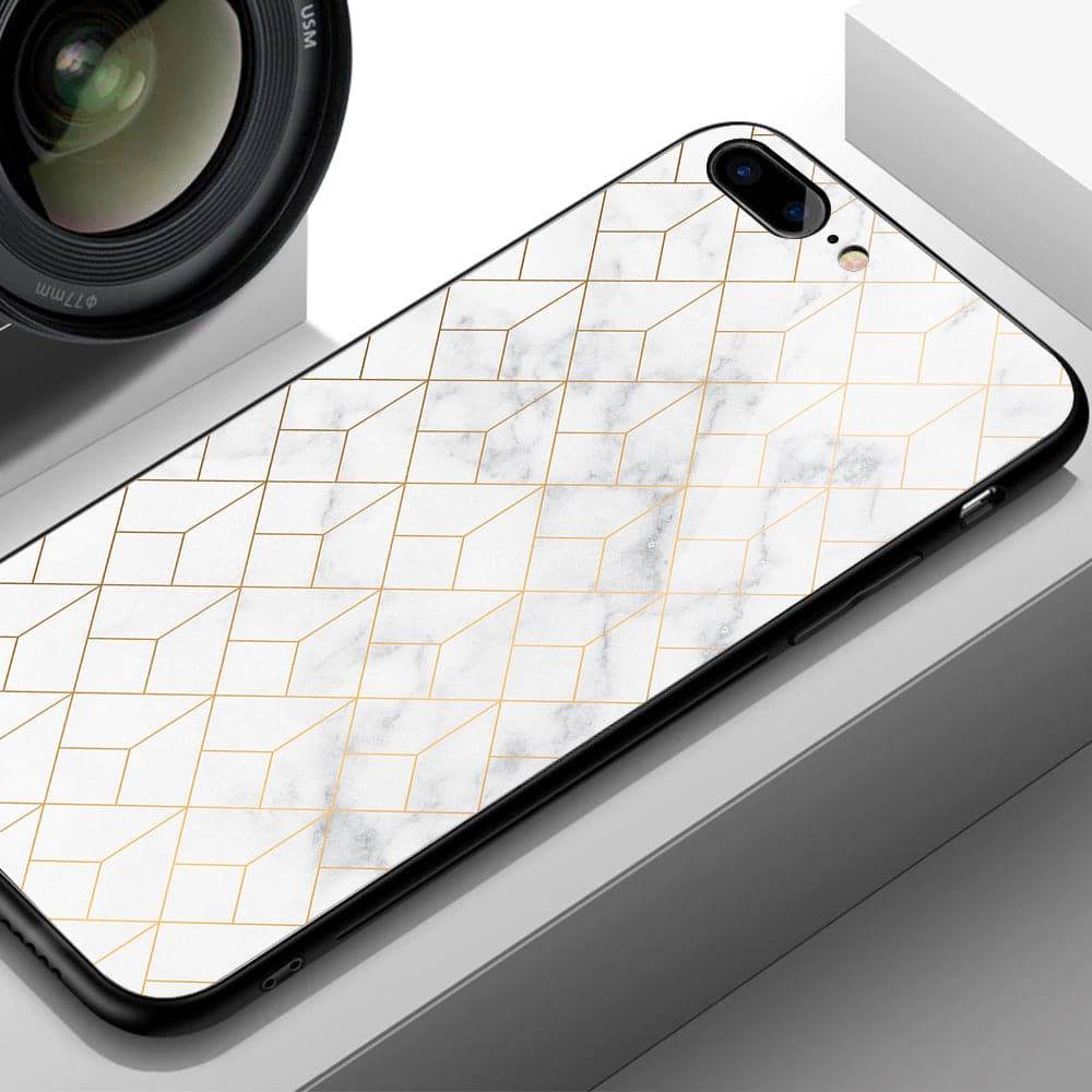 iPhone 11 Cover - White Marble Series 2 - HQ Ultra Shine Premium Infinity Glass Soft Silicon Borders Casee (Fast Delivery)