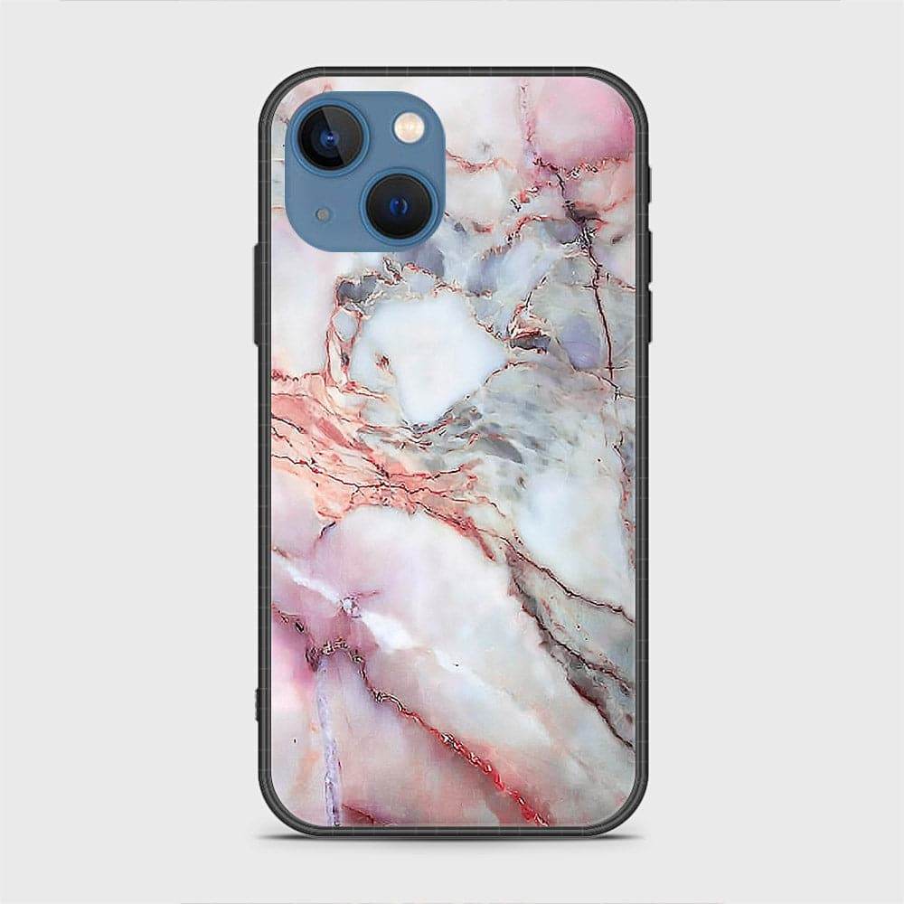 iPhone 13 Cover - Colorful Marble Series - HQ Ultra Shine Premium Infinity Glass Soft Silicon Borders Case Rounded Corner Style Design5