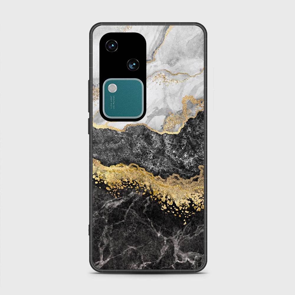 Vivo V30 Cover- Colorful Marble Series - HQ Premium Shine Durable Shatterproof Case - Futurestore.pk