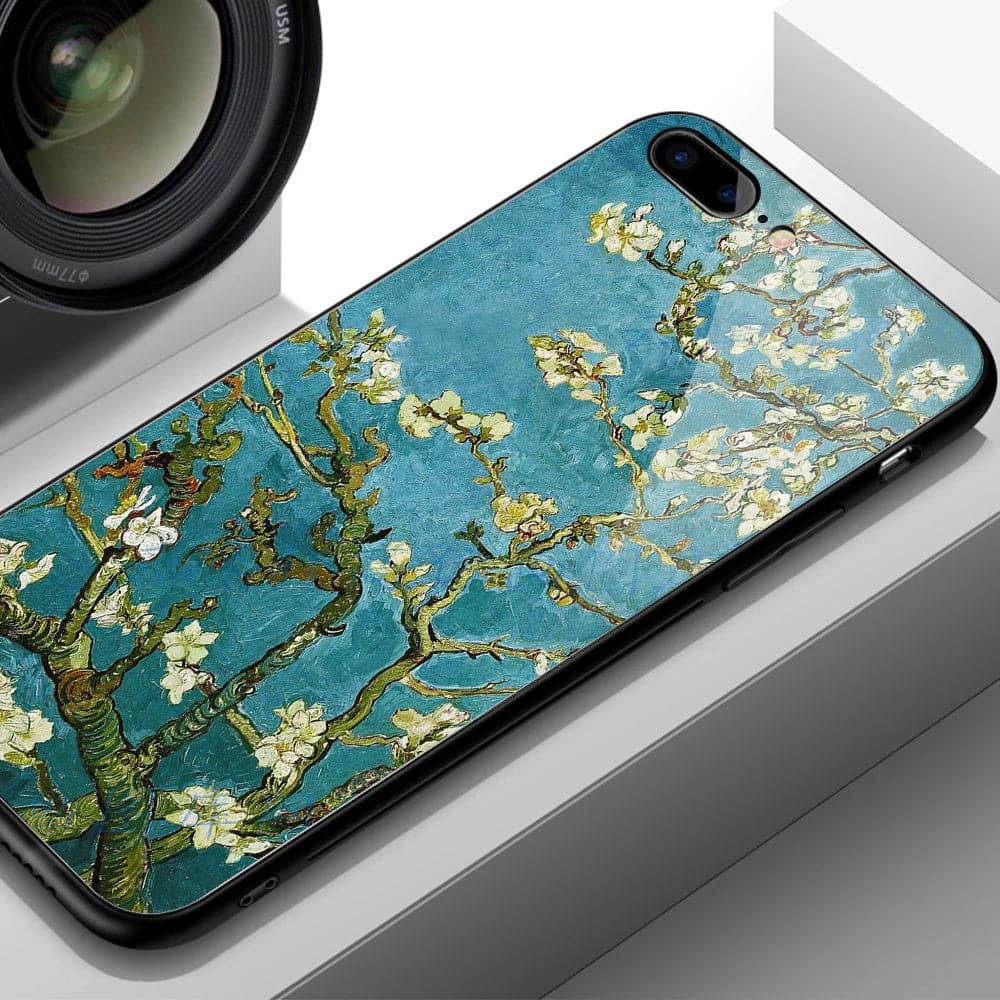 iPhone 13 Cover - Floral Series 2 - HQ Ultra Shine Premium Infinity Glass Soft Silicon Borders Case - Futurestore.pk