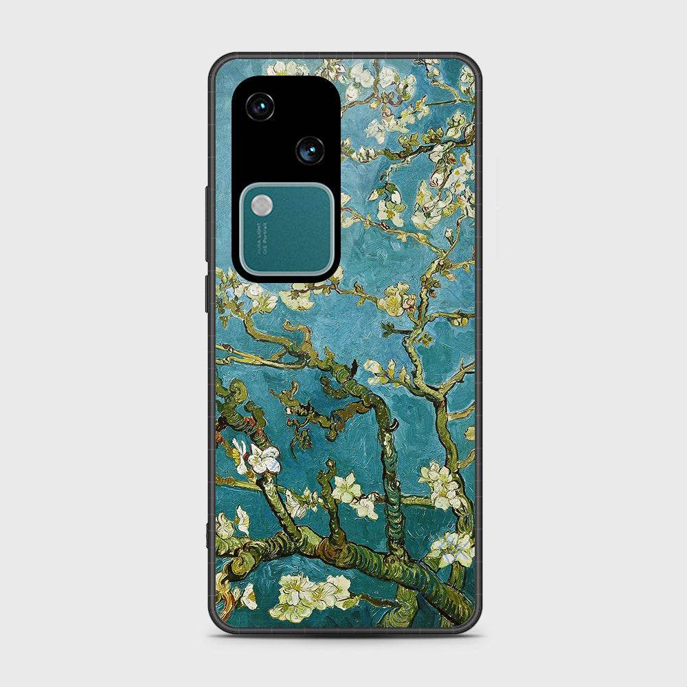 Vivo V30 Cover- Floral Series 2 - HQ Premium Shine Durable Shatterproof Case - Futurestore.pk