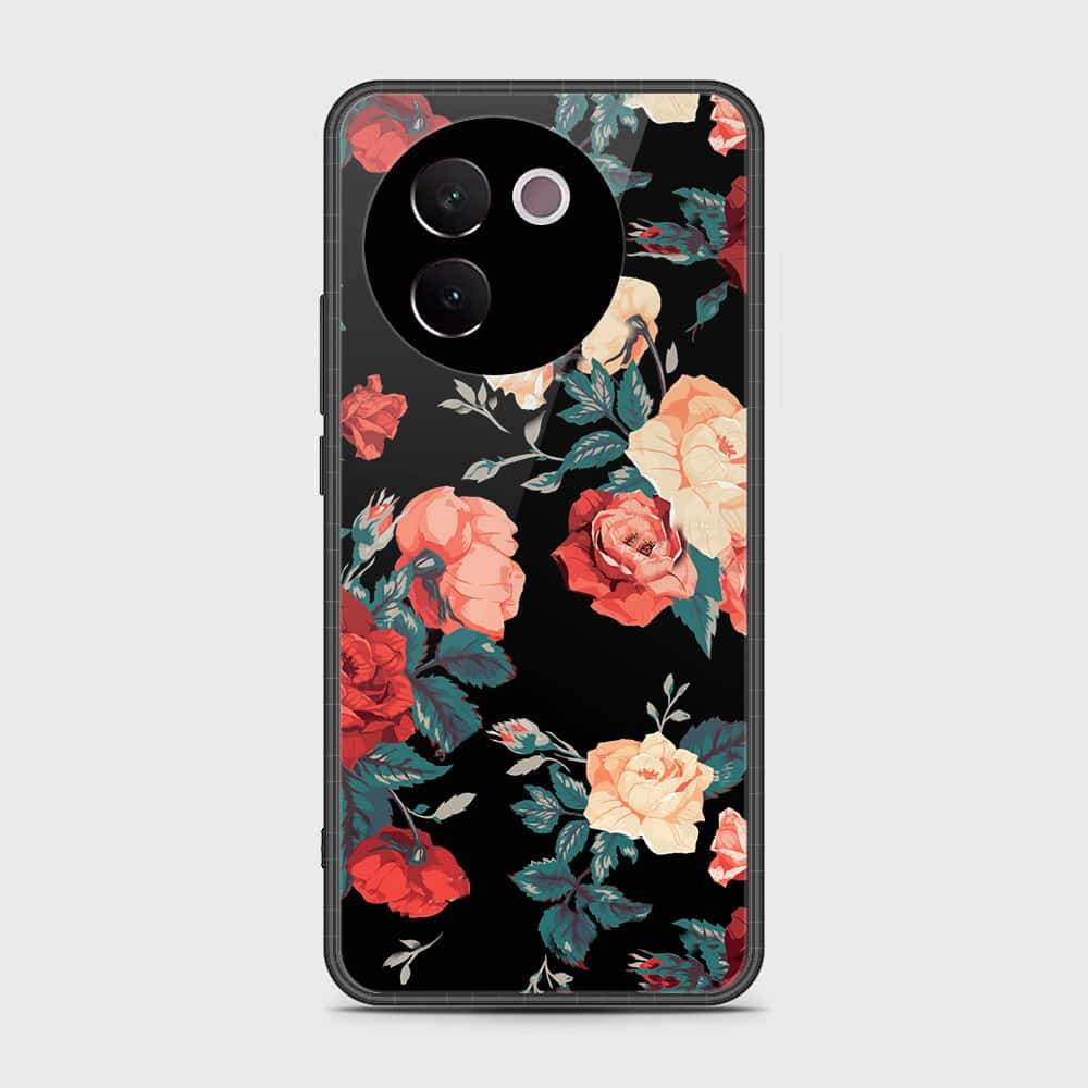 Vivo V30 Cover- Floral Series 2 - HQ Premium Shine Durable Shatterproof Case - Futurestore.pk