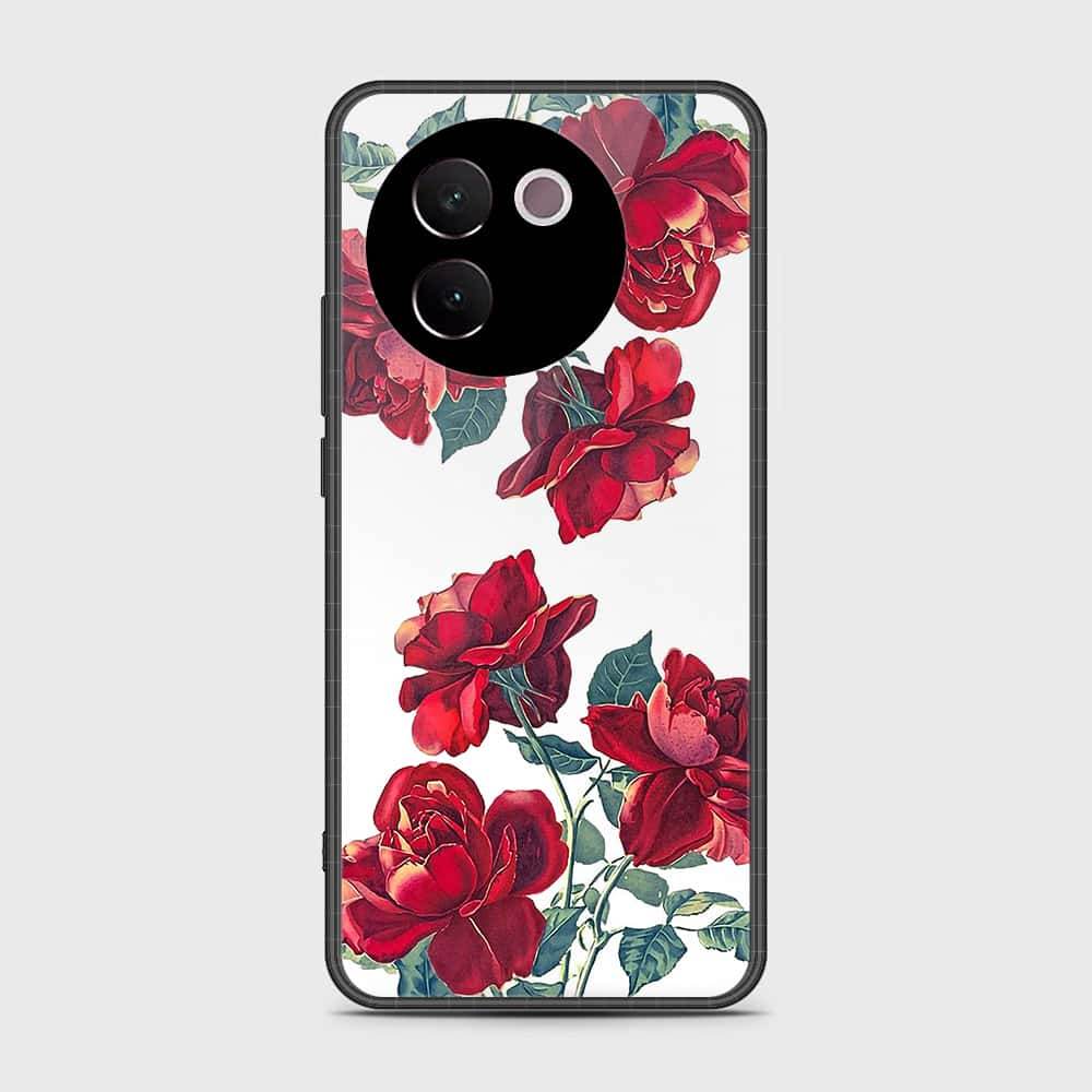 Vivo V30 Cover- Floral Series 2 - HQ Premium Shine Durable Shatterproof Case - Futurestore.pk