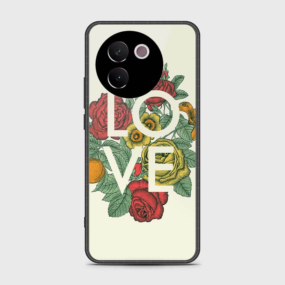 Vivo V30 Cover- Floral Series 2 - HQ Premium Shine Durable Shatterproof Case - Futurestore.pk