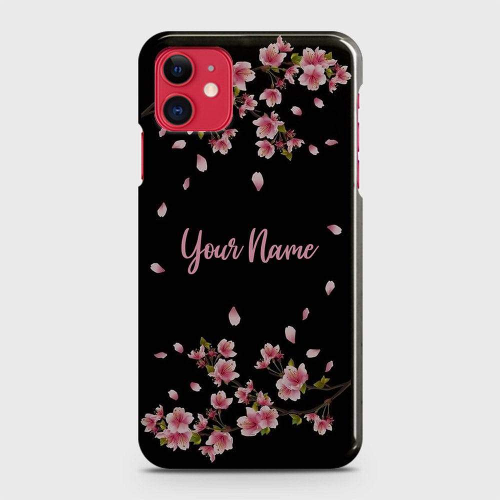 iPhone 11 Cover - Floral Series - Matte Finish - Snap On Hard Case with LifeTime Colors Guarantee - Futurestore.pk