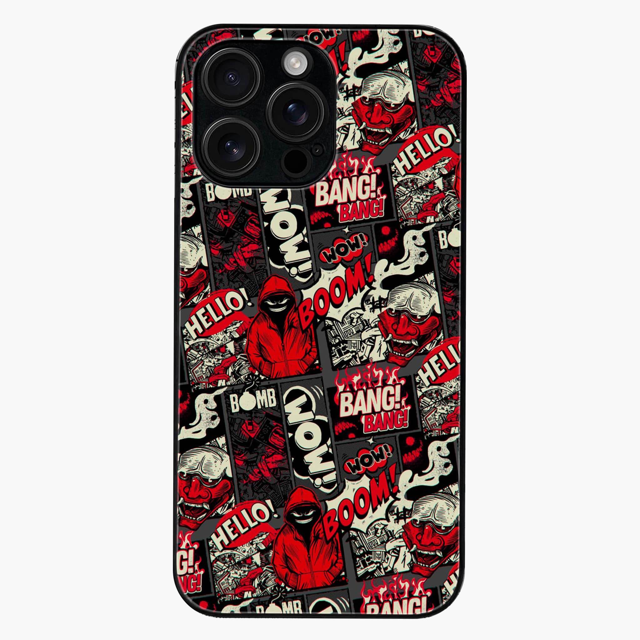 iPhone 15 Pro Design 038 Premium Glossy Phone Case