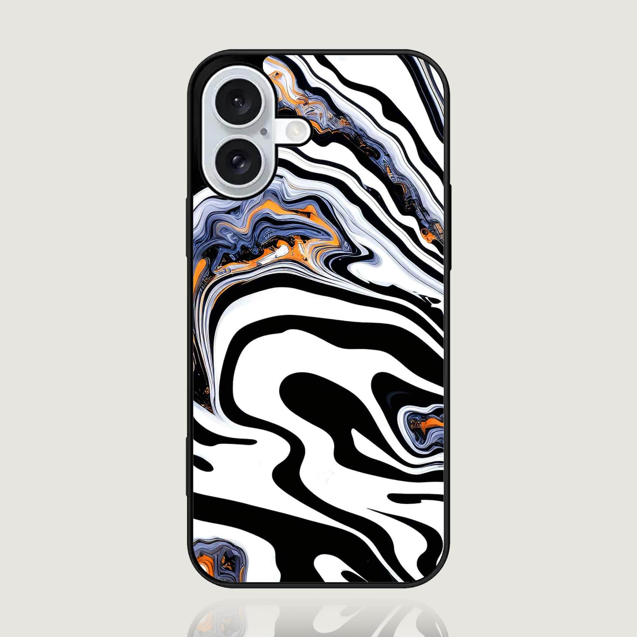 iPhone 16 Design 136 Premium Glossy Phone Case