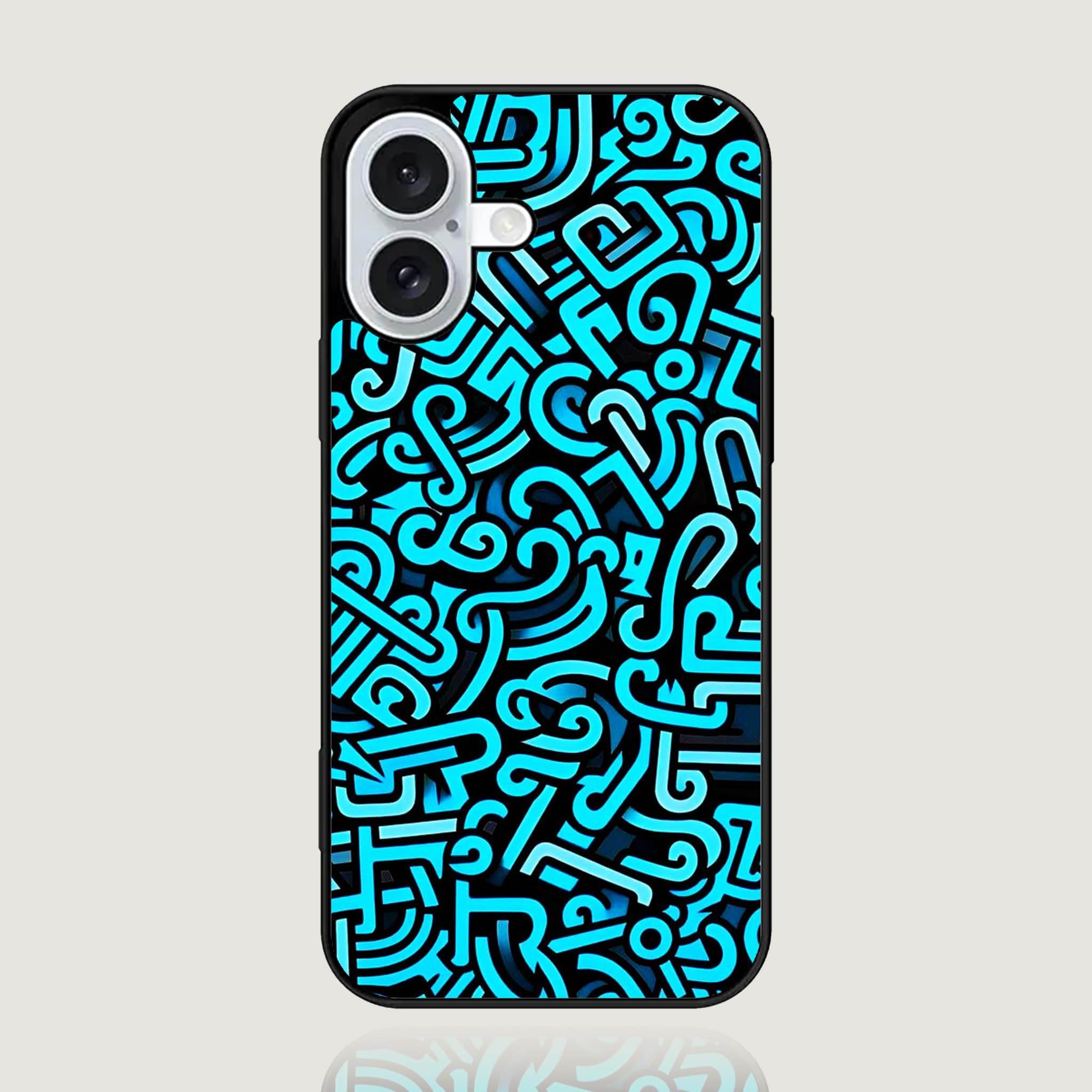 iPhone 16 Plus Design 044 Premium Glossy Phone Case
