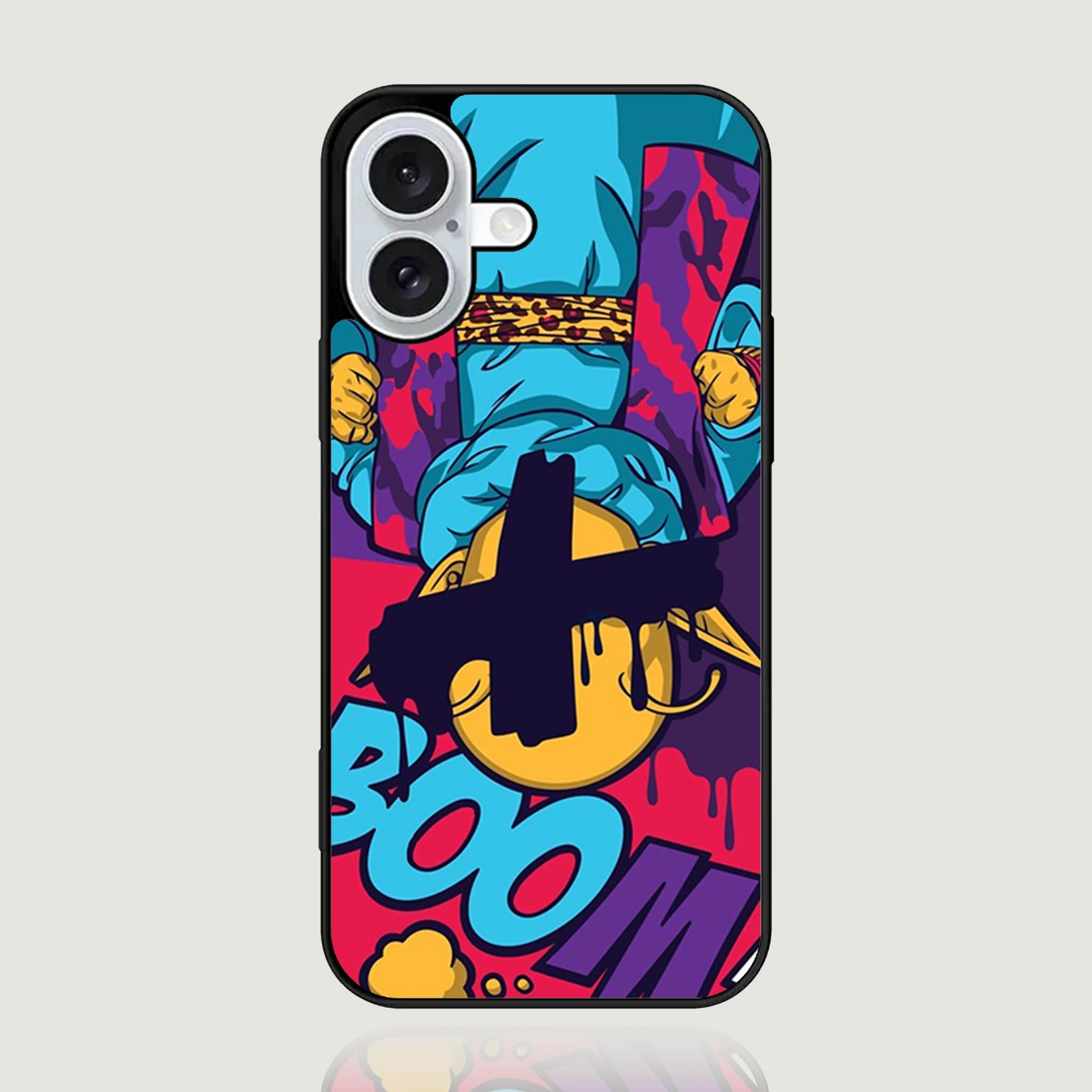 iPhone 16 Plus Design 077 Premium Glossy Phone Case