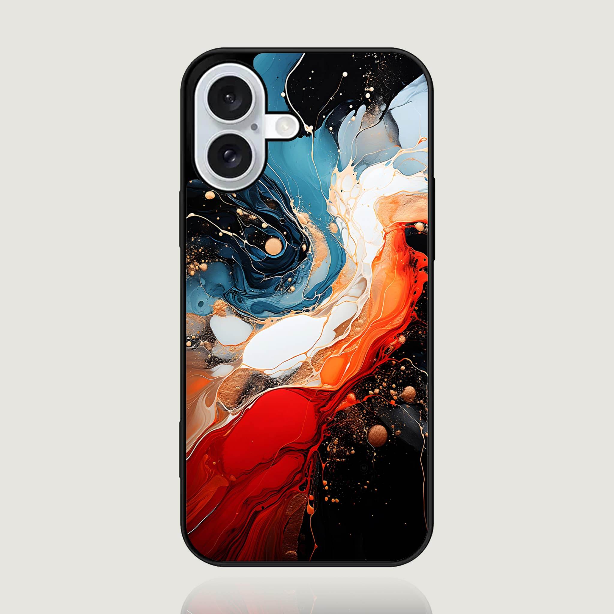 iPhone 16 Plus Design 103 Premium Glossy Phone Case