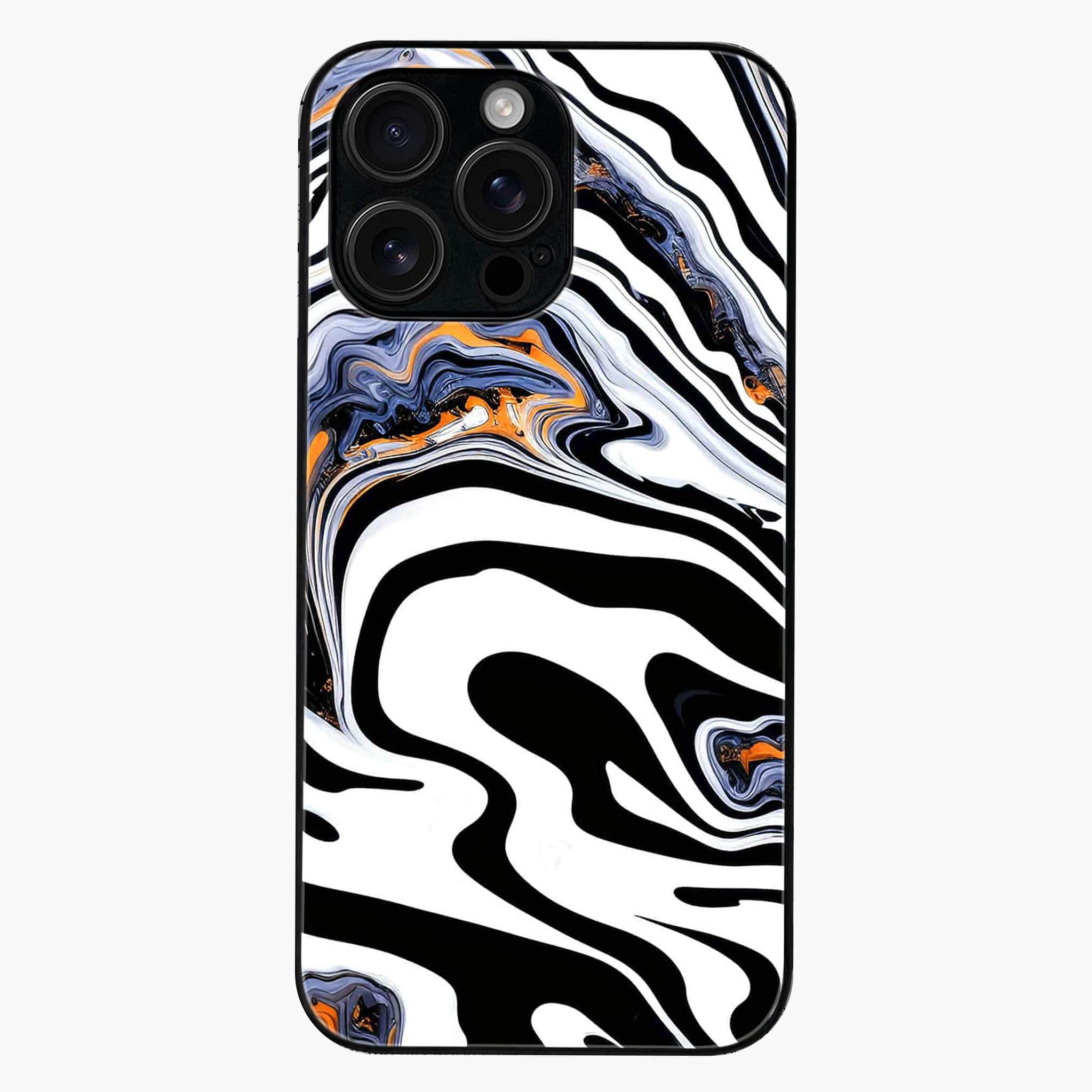 iPhone 16 Pro Design 136 Premium Glossy Phone Case - Futurestore.pk