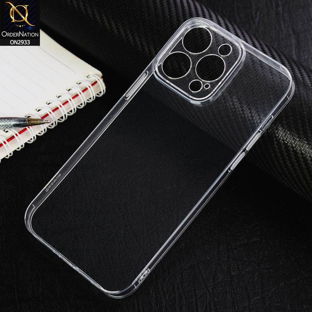 iPhone 16 Pro Max Cover - Transparent - Baseus Premium Transparent Tpu Soft Case