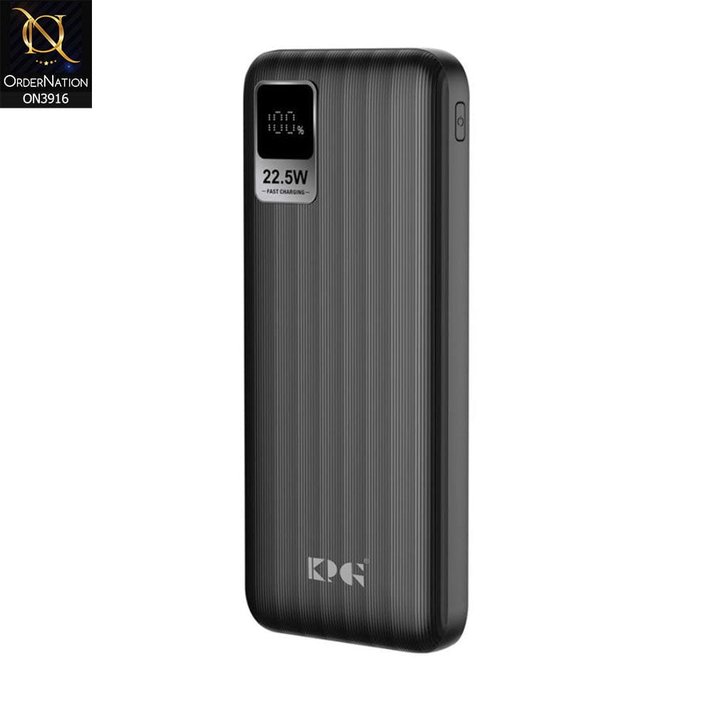 Black - KPG Power KPG-111 Powerbank 10.000 mah