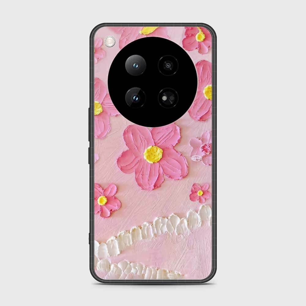 Infinix Zero 40 4G Cover - Floral Series - Design 2 - Pink - HQ Premium Shine Durable Shatterproof Case - Futurestore.pk