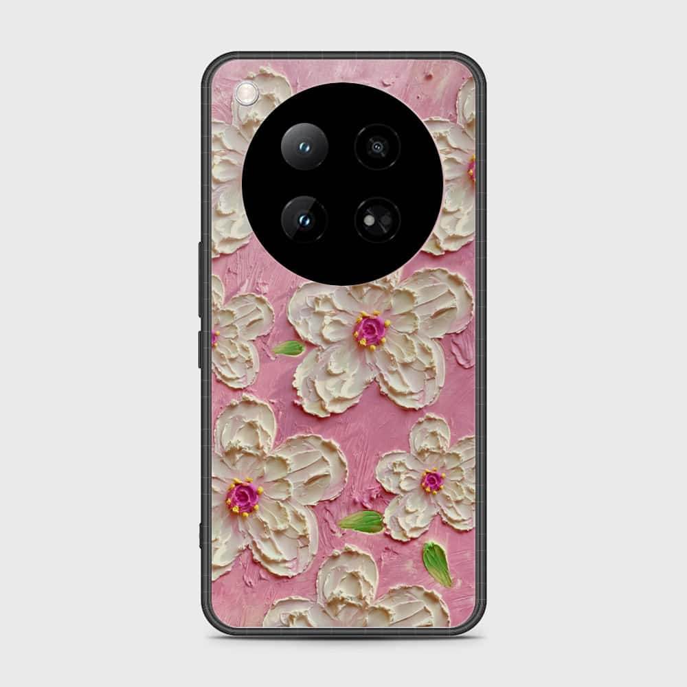 Infinix Zero 40 4G Cover - Floral Series - Design 5 - Pink & White - HQ Premium Shine Durable Shatterproof Case - Futurestore.pk