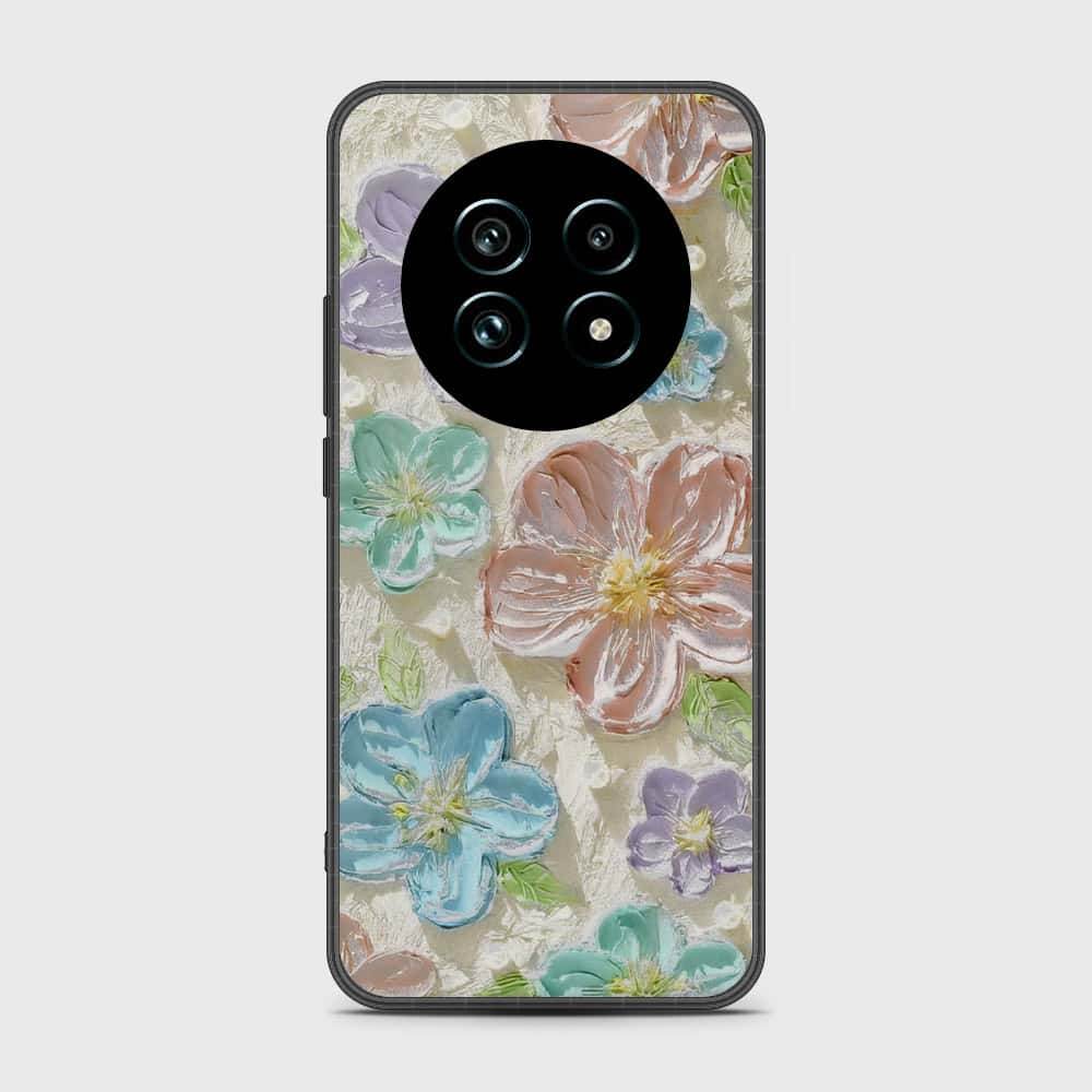 Realme 13 Plus 5G Cover - Floral Series - Design 14 - Blue & Purple - HQ Premium Shine Durable Shatterproof Case - Futurestore.pk