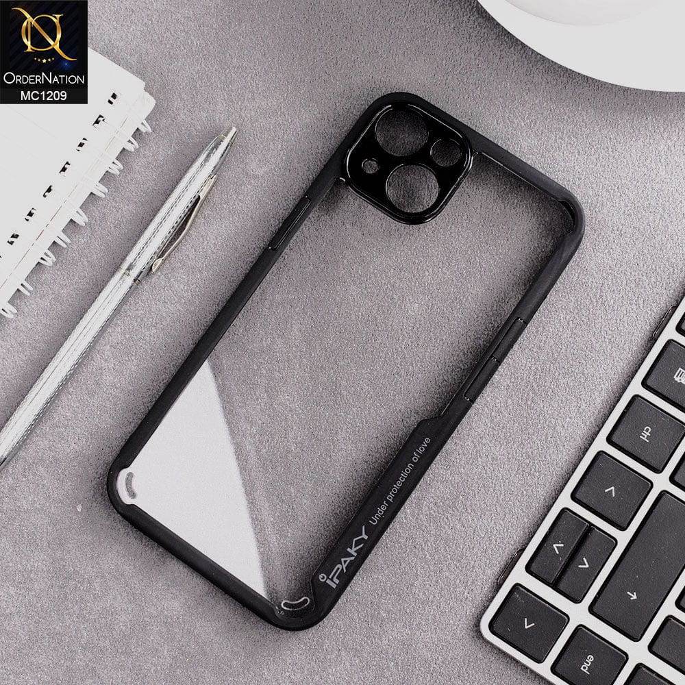 iPhone 13 Cover - Black - Hybrid Tpu Pc Case - Futurestore.pk