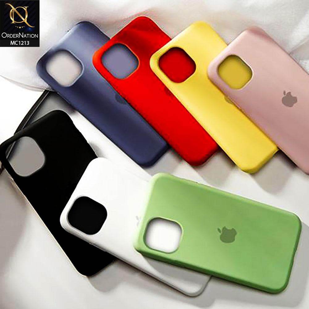 iPhone 11 - Orange - D2 - Soft Shockproof Sillica Gel Case - Futurestore.pk