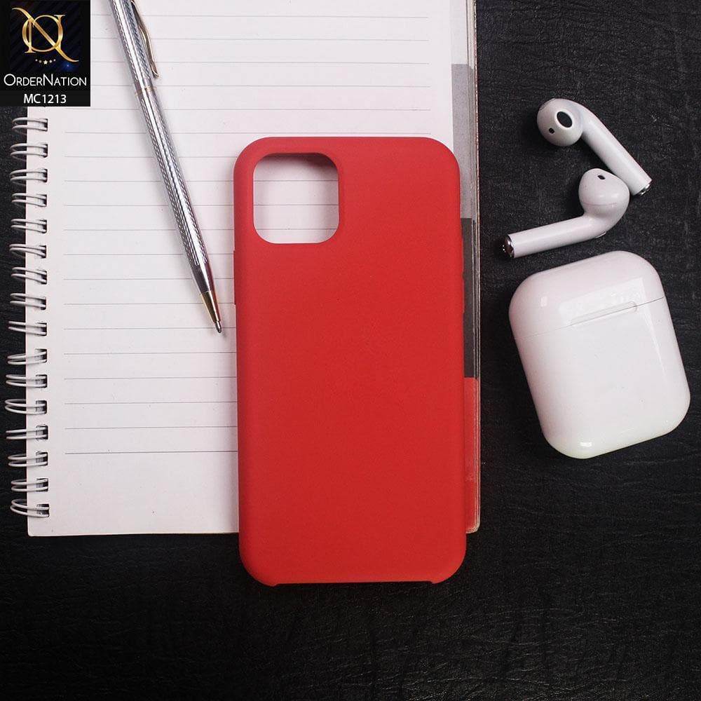 iPhone 11 - Red - Soft Shockproof Sillica Gel Case - Futurestore.pk