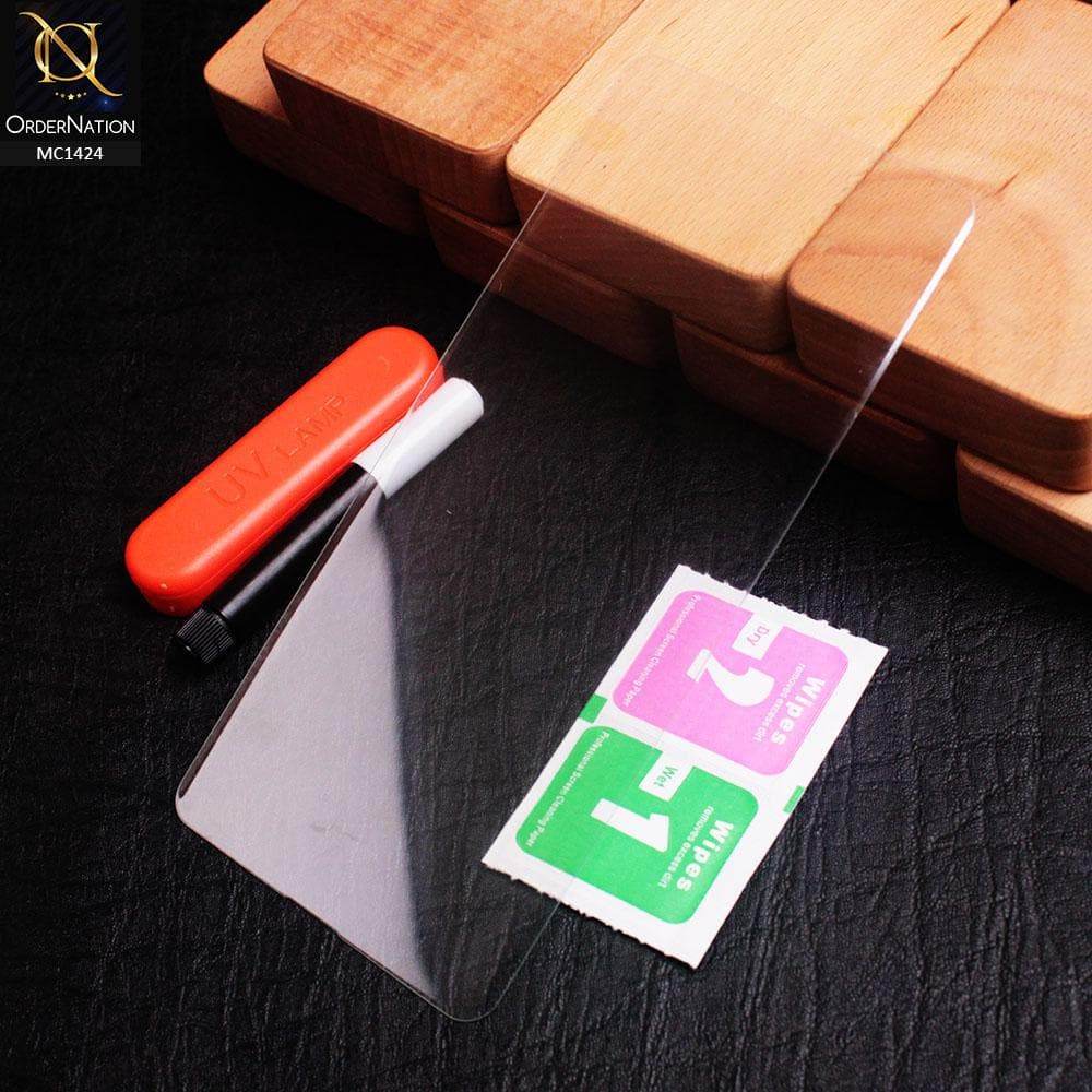 Infinix Zero 40 4G Screen Protector - 3D Nano UV Glue Curved Glass Protector - Futurestore.pk