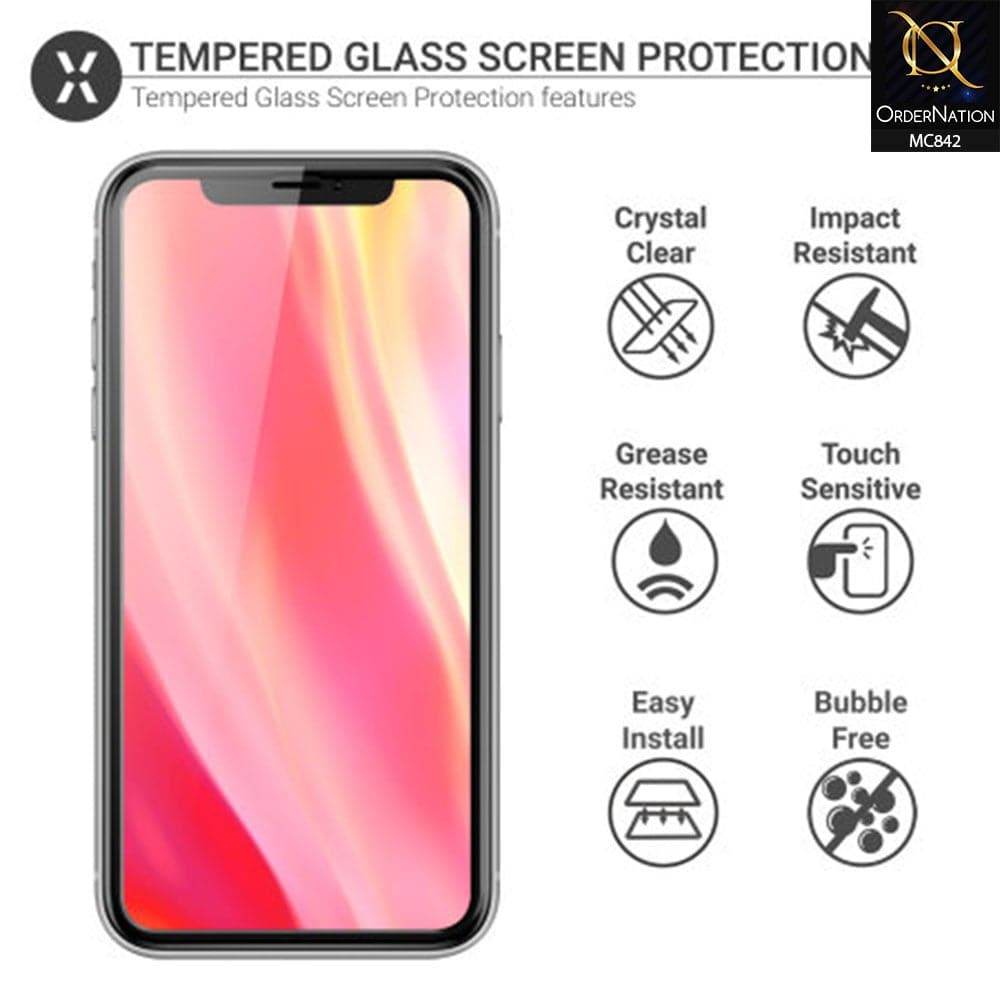 iPhone 11 Screen Protector - Black - Privacy Tempared Glass Screen Protector - Futurestore.pk